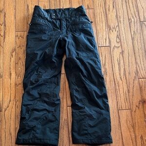 NWOT Columbia Titanium Kids Black Snow Pants size 14/16 youth